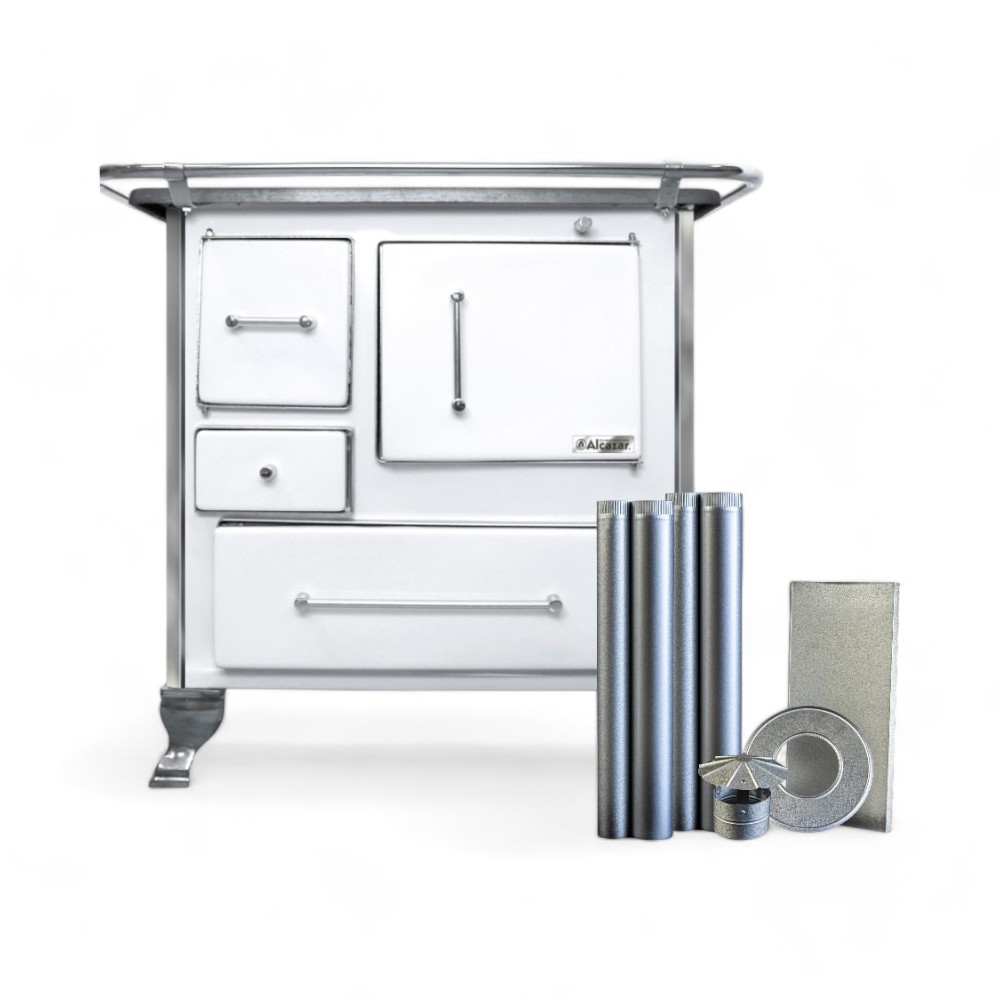 Cocina Loza Cte. 82x56 Alcazar Mueble + Kit caño