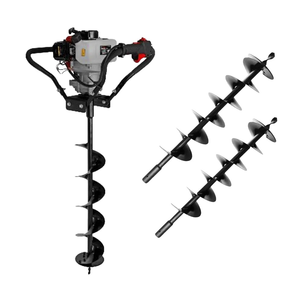 Combo Ahoyador 52Cc Broca 200 Mm + Broca 100 Mm + Broca 150 Mm 