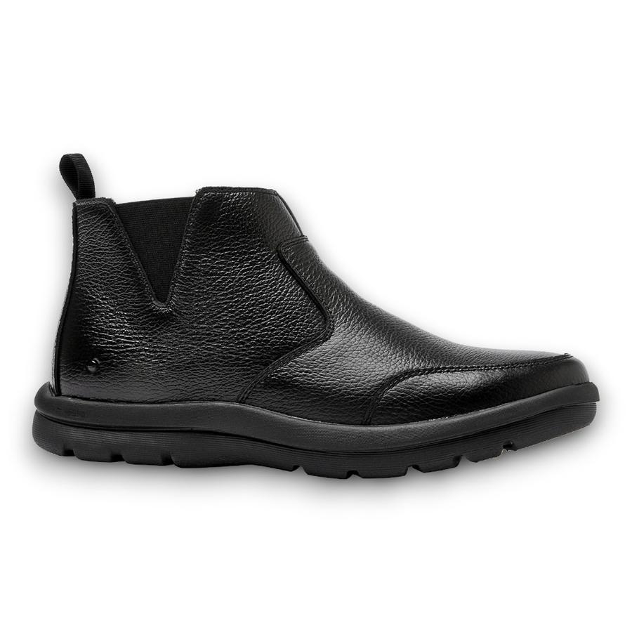 Botin Casual Hombre 16Hrs Cuero Negro