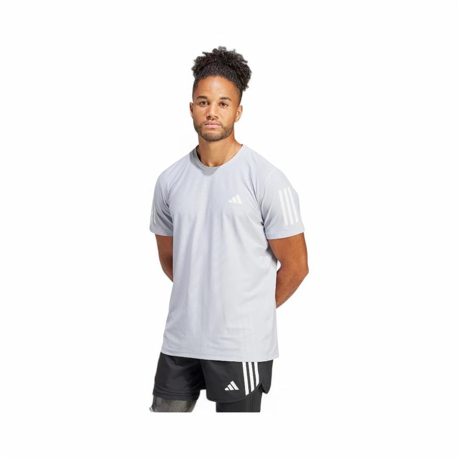 Polera Running Hombre Adidas Own The Run GrisGris Xl