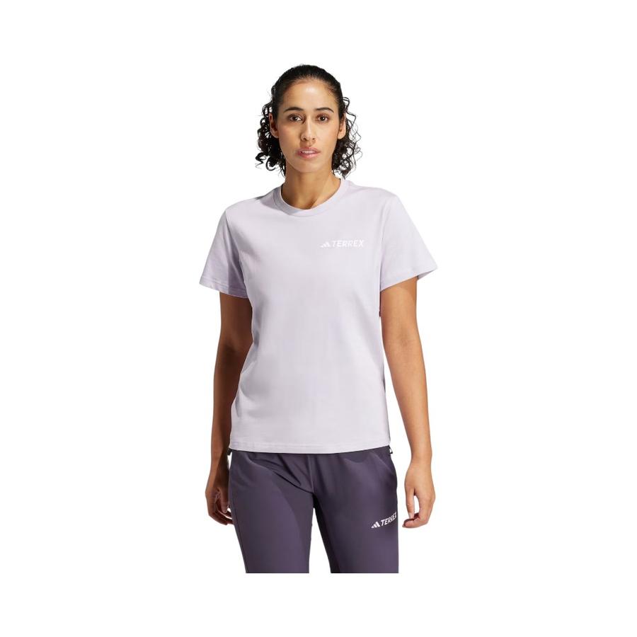 Polera Outdoor Mujer Adidas Terrex Estampada LavandaLavanda S