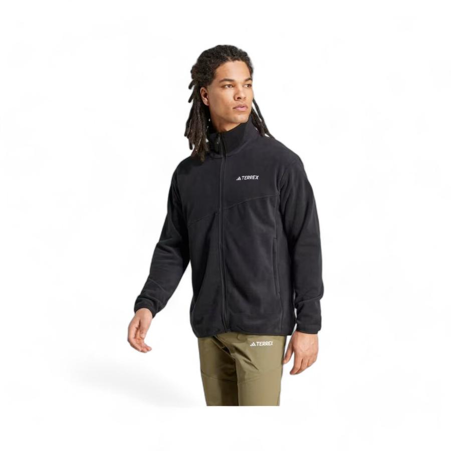Chaqueta Outdoor Hombre Adidas Terrex Fleece NegroNegro S