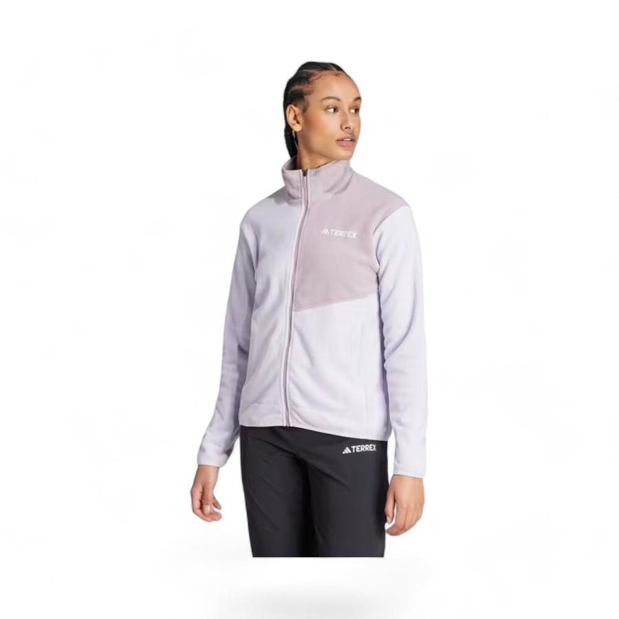 Chaqueta Outdoor Mujer Adidas Terrex Fleece MoradoMorado S