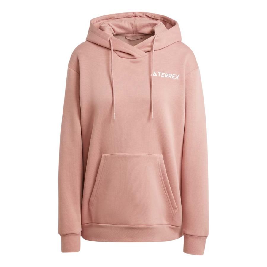 Polerón Con Capucha Multi Logo Mujer Adidas Terrex RosaRosado S