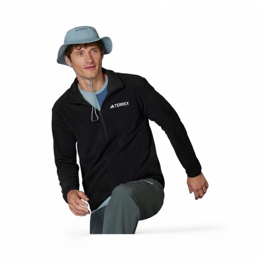 Polar Hombre Adidas Terrex Multi Essentials 1/2 Zipper NegroNegro S