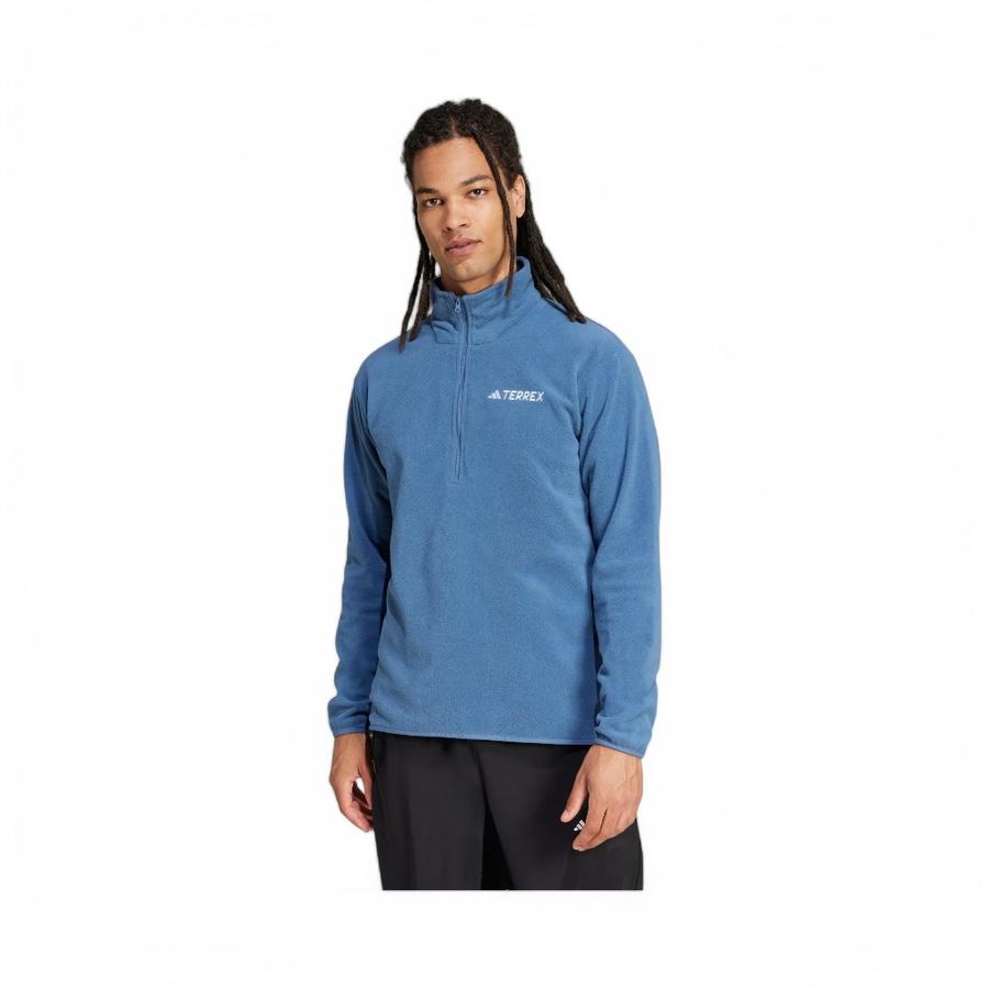 Polar Hombre Adidas Terrex Multi Essentials 1/2 Zip CelesteCeleste S