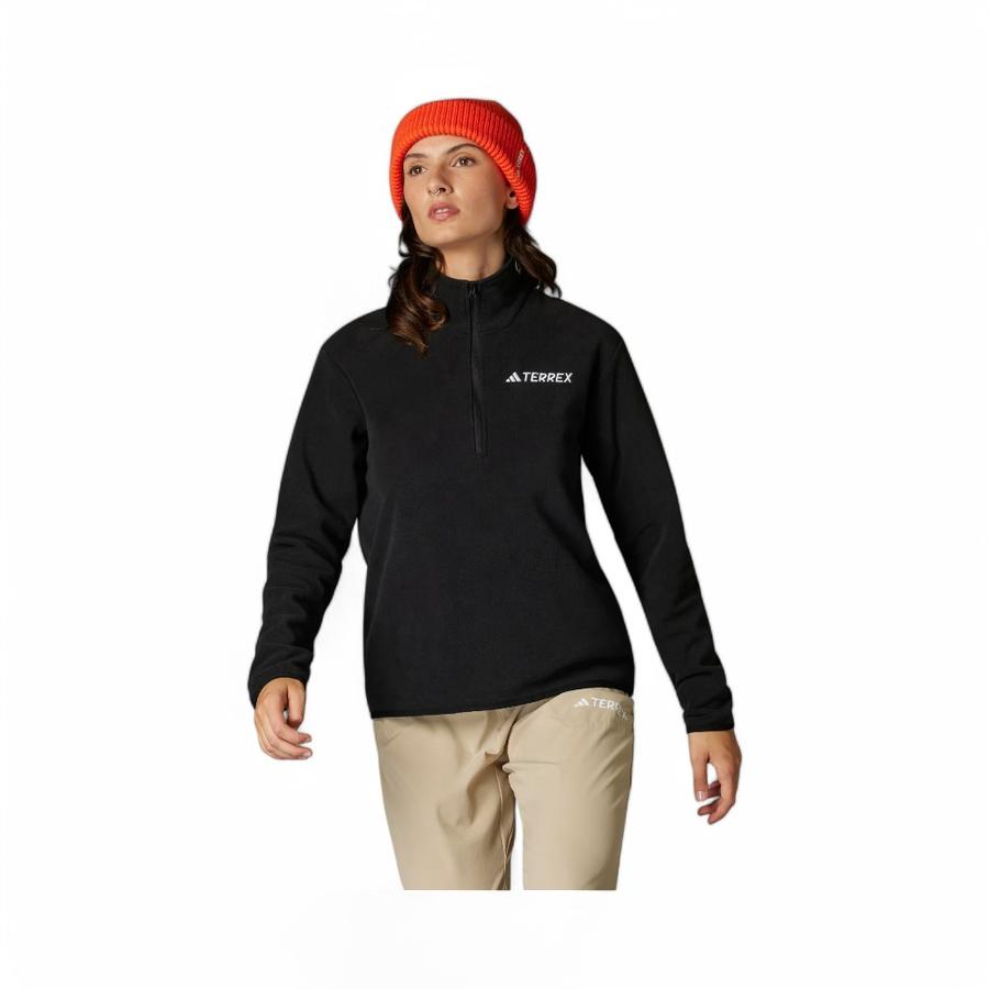 Chaqueta Mujer Adidas Terrex Multi Essentials 1/2 Zip NegroNegro S