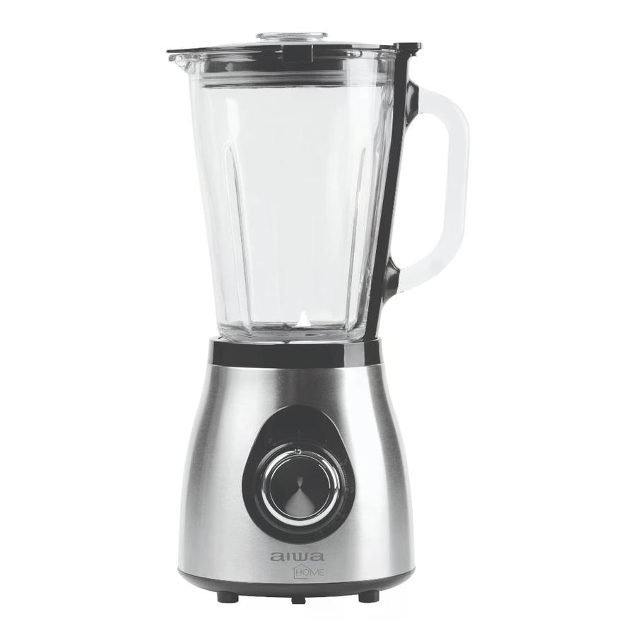 Licuadora Con Vaso De Vidrio Aiwa 1.5 Litros AW-LD9702A