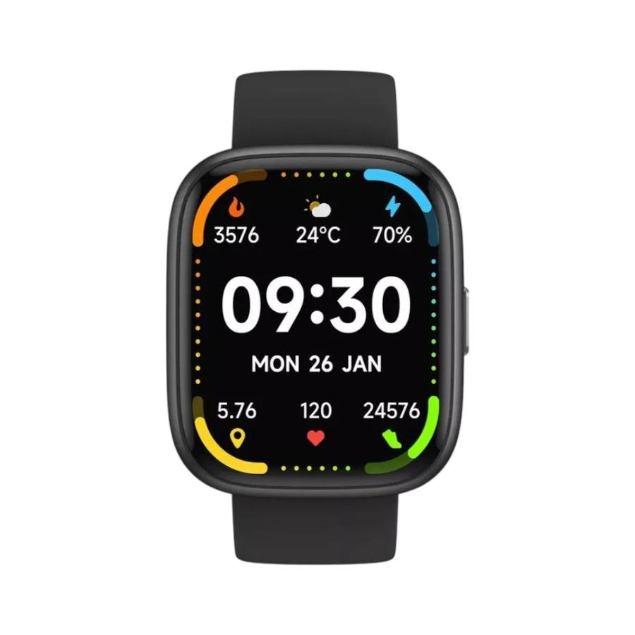 Smartwatch Aiwa AWSWI26B Deportivo Correa Negro