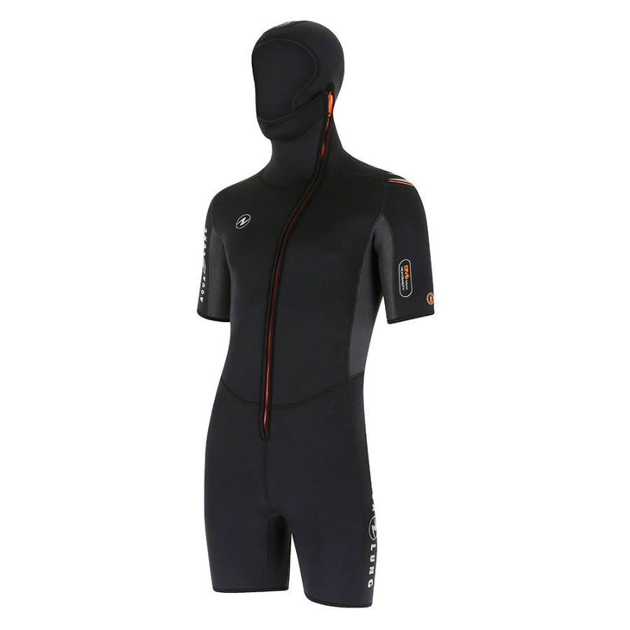 Chaqueta Buceo 5,5mm Dive C/gorro Hombre Negro Xl