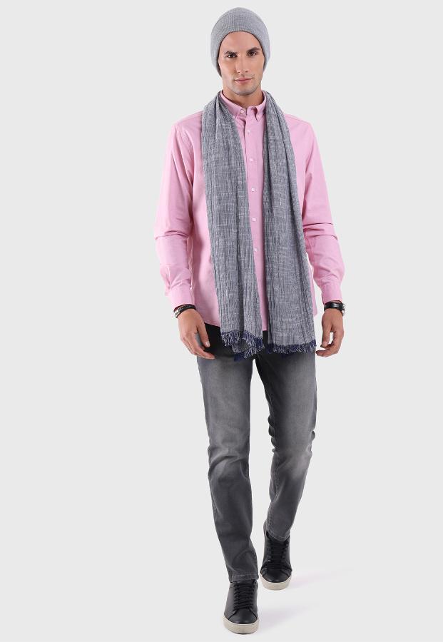 Camisa Oxford Spandex Arrow Rosado