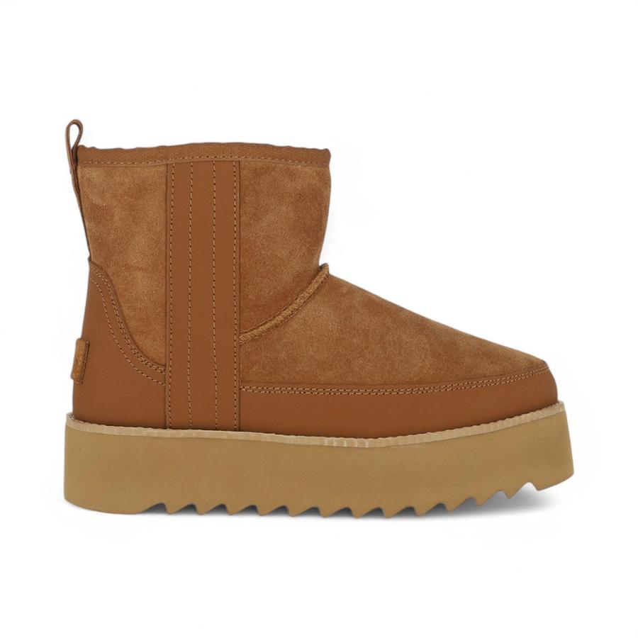 Bota Urbana Mujer Bamers Platform Café ClaroCamel 35 Ch