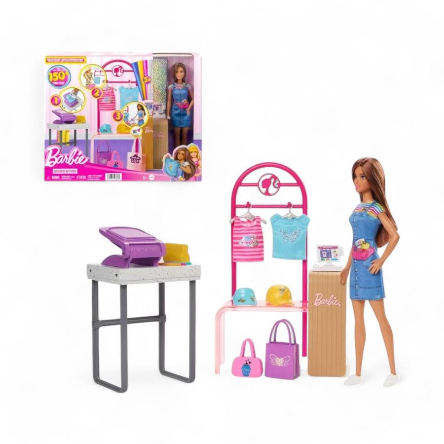 Set Muñeca Barbie Profesiones Diseñadora De Modas
