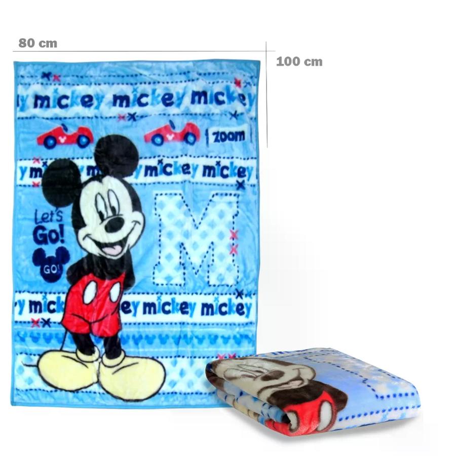 Manta Luxe Bebesit Mickey Celeste