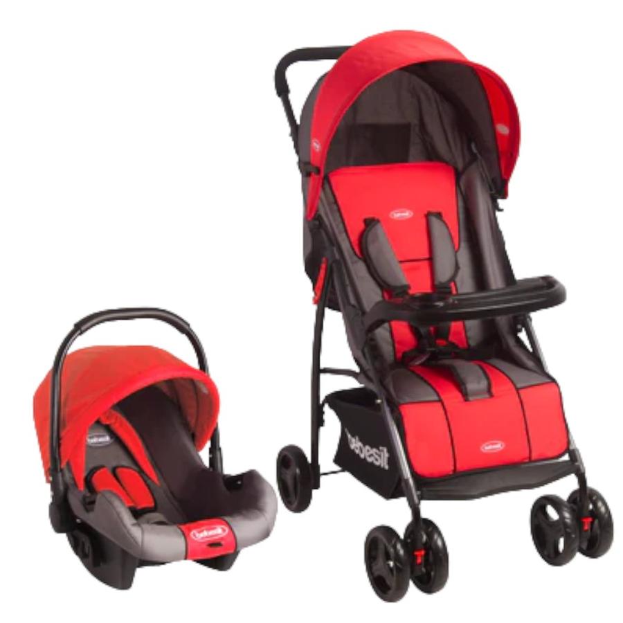 Coche Travel System Summer Bebesit Rojo