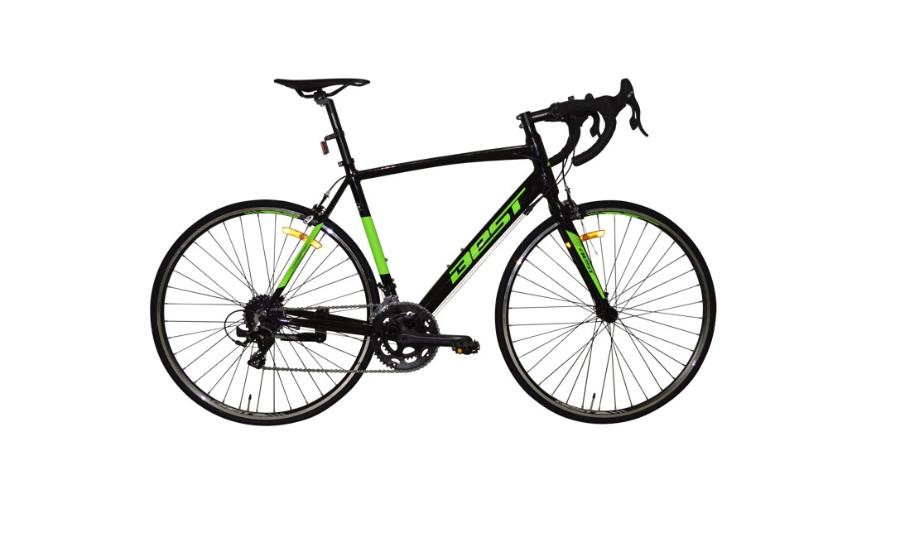 Bicicleta Best Ruta Garza Aro 700c Negro 25 Velocidades 756-6382