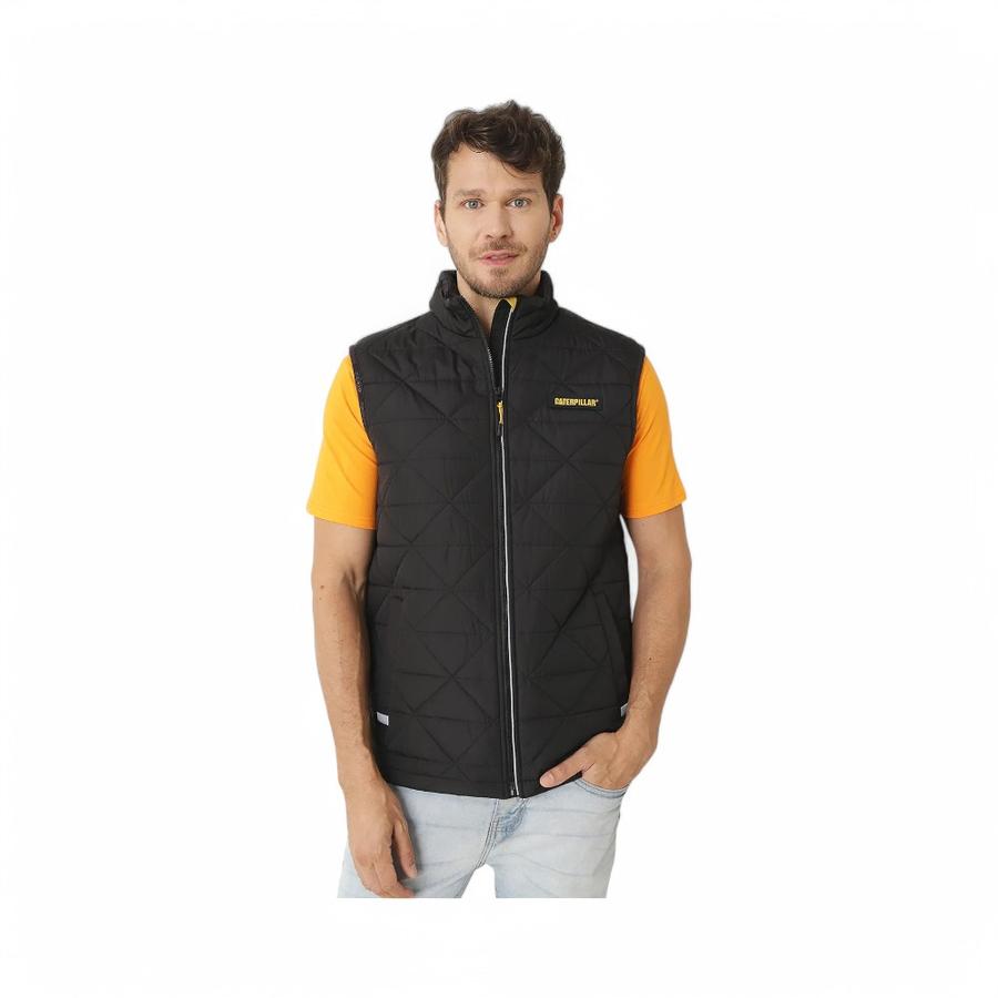 Chaqueta Sin Mangas Hombre Caterpillar Mediumweight NegroNegro S