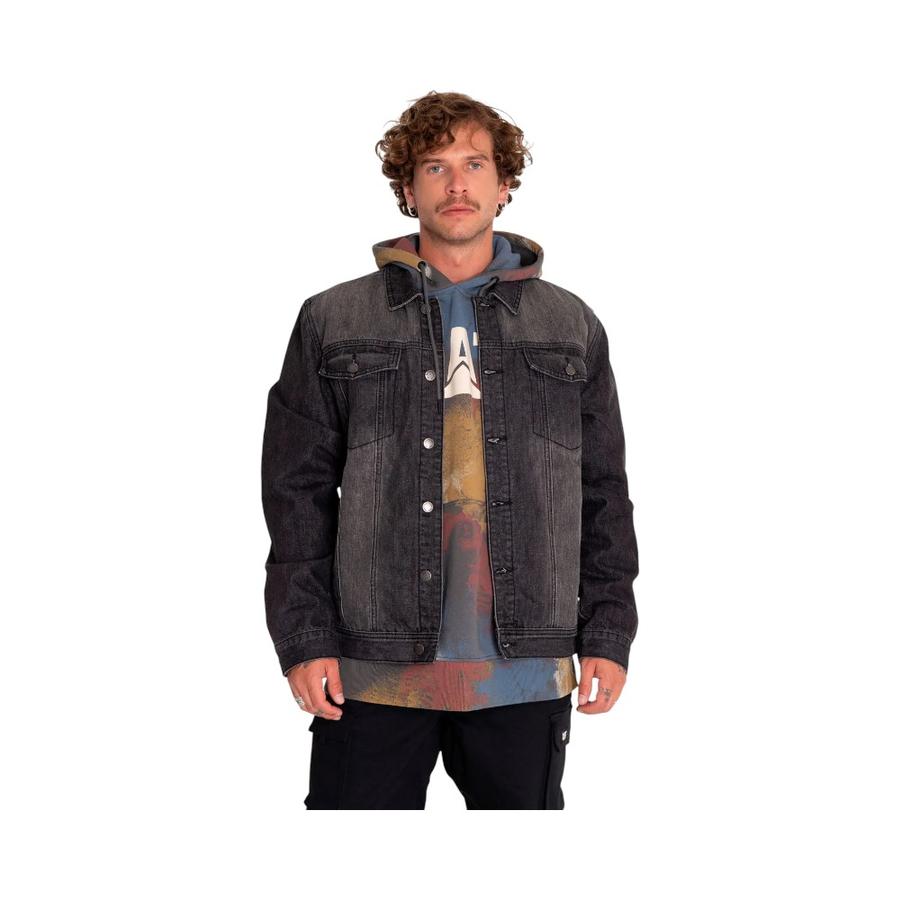 Chaqueta Denim Hombre Caterpillar Flannel Lined NegroNegro S