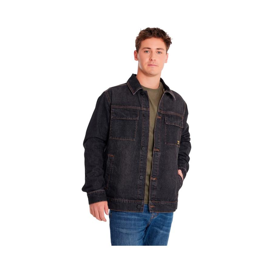 Chaqueta Denim Hombre Caterpillar Work Gris Oscuro