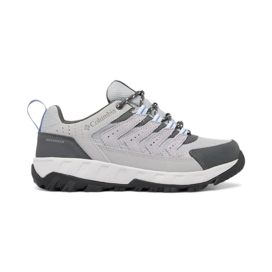 Zapatillas Mujer Columbia Strata Trail Low Waterproof GrisGris 5 Us