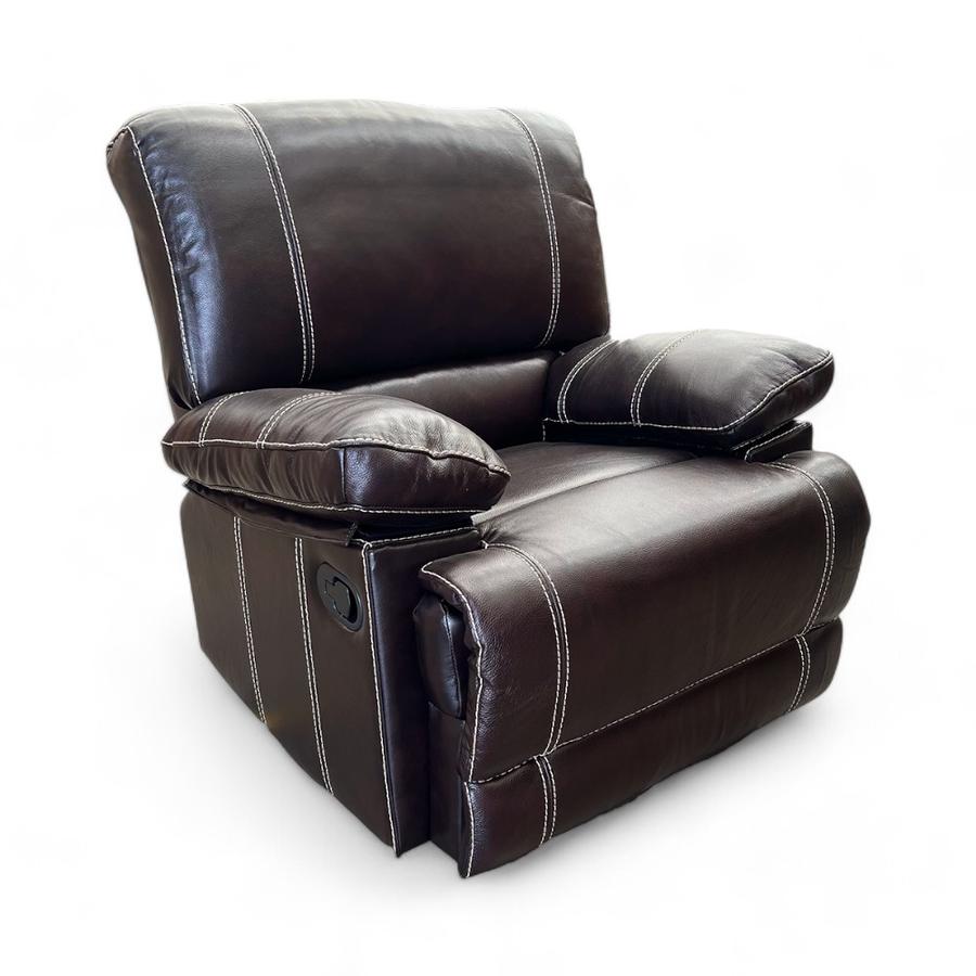 Berger Reclinable Daniels Castle 1 Cuerpo Café Oscuro