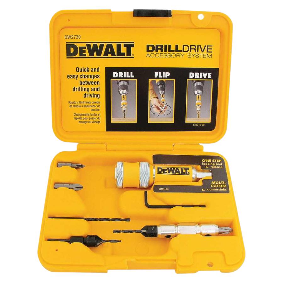 Set Dewalt Avellanador Para Atornillar 8 Piezas