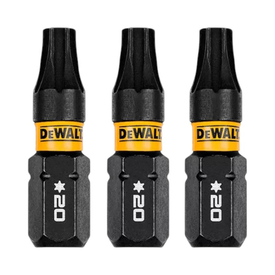 Set 3 Puntas T20 1" DEWALT Flextorq
