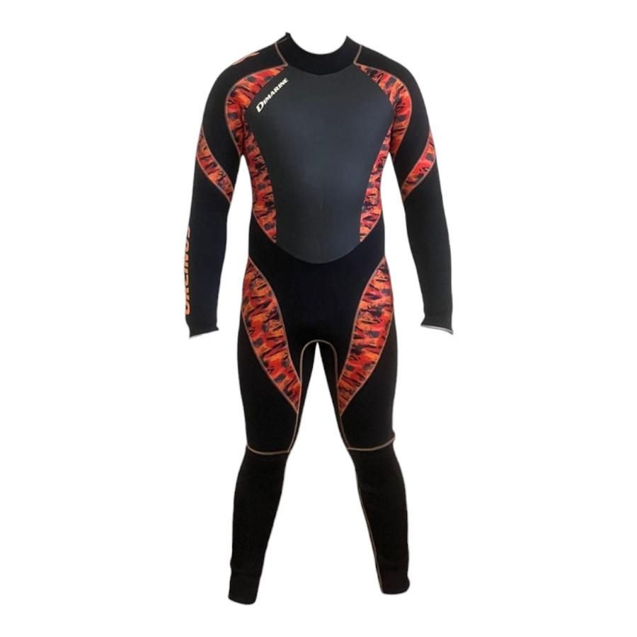 Traje Neopreno Hombre Orcinus 4mm NaranjoNaranjo S