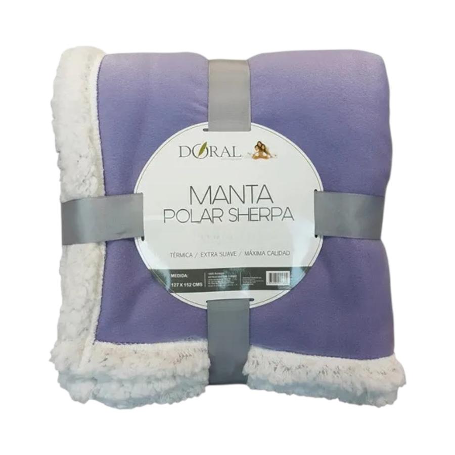 Manta Sherpa Coral 127x152