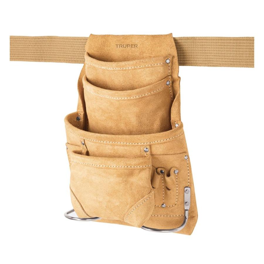 Portaherramientas Cuero 12 Compartimientos 33" TruperCafé