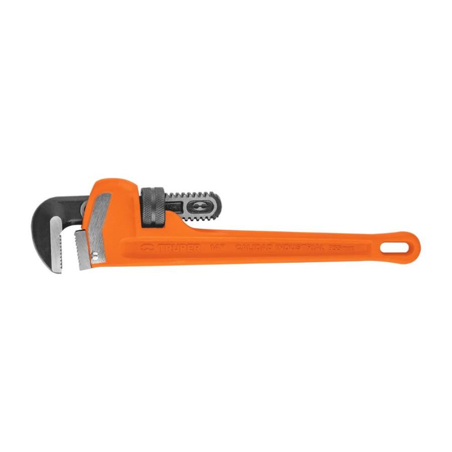 Llave Stilson De Hierro 36cm Truper Naranjo