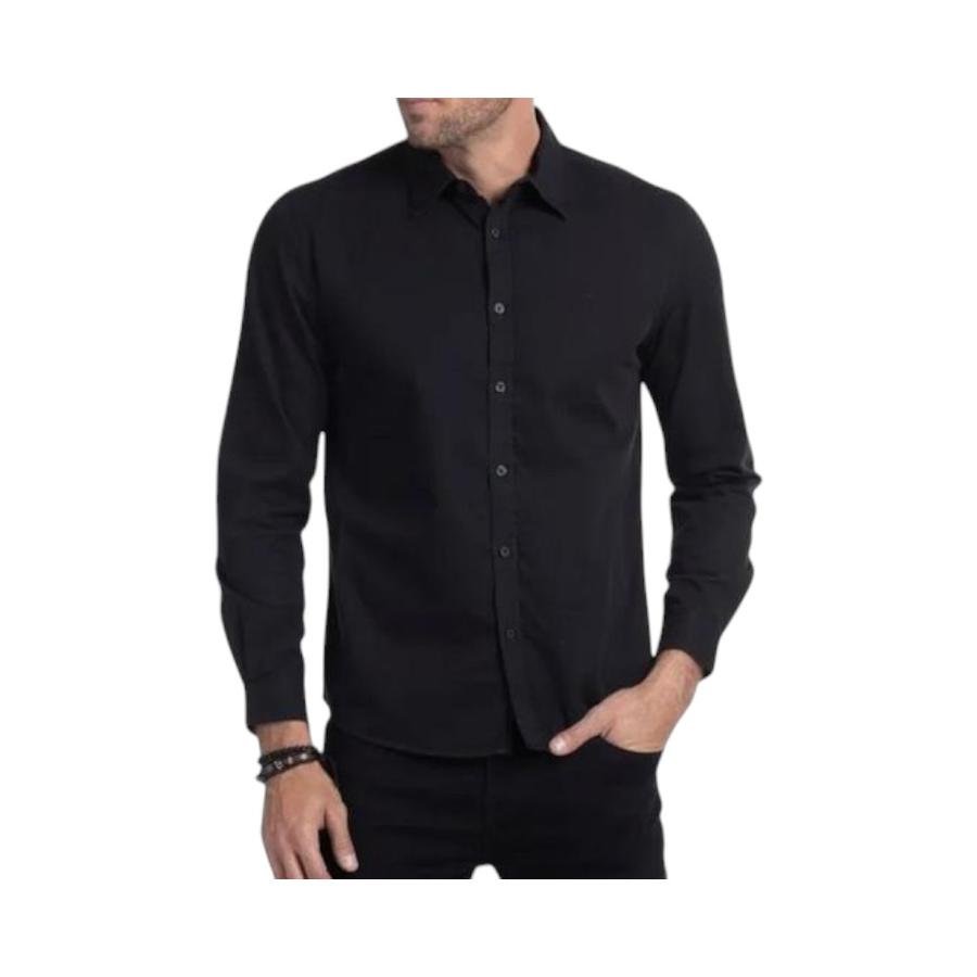 Camisa Hombre Ellus BML30500 Negro