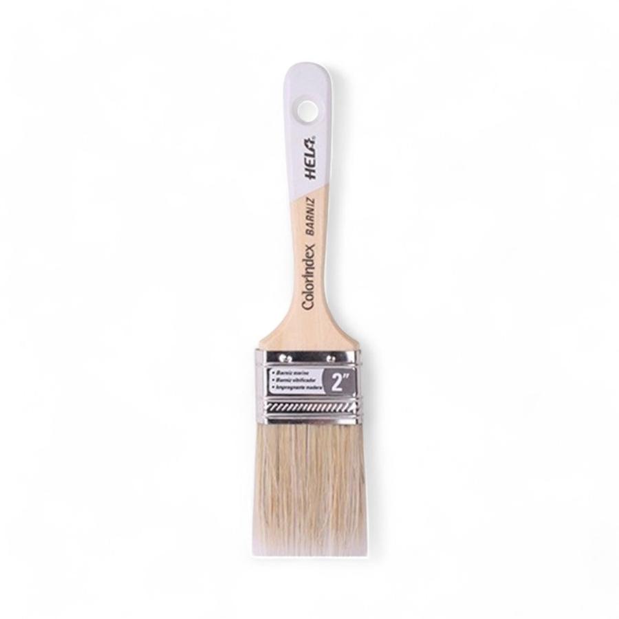 Brocha Hela Colorindex Barniz 2" Cerda Natural