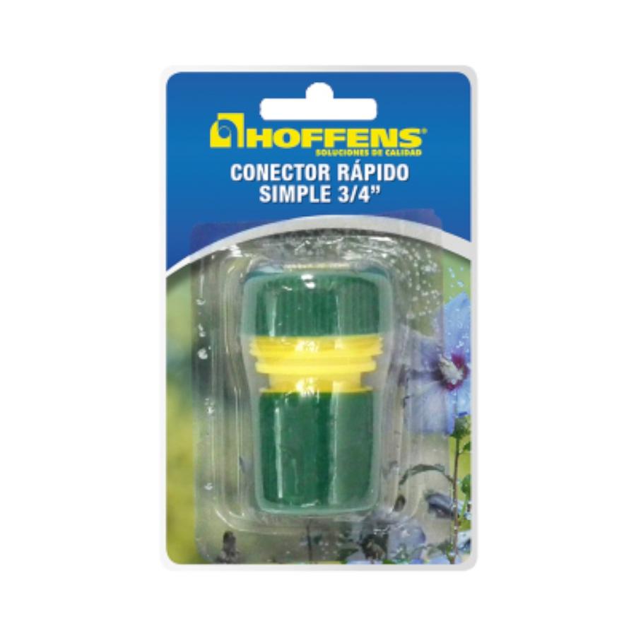 Conector Rápido Para Manguera Hoffens 3/4"