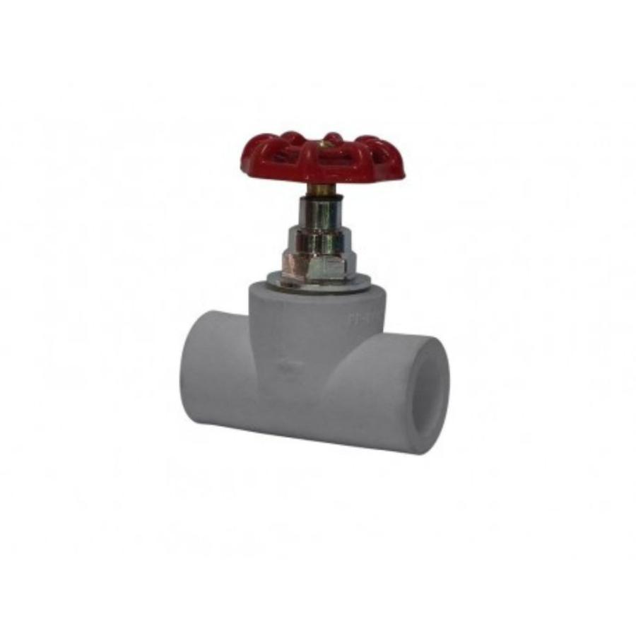 Llave De Paso Metálica Hoffens 25 Mm Ppr