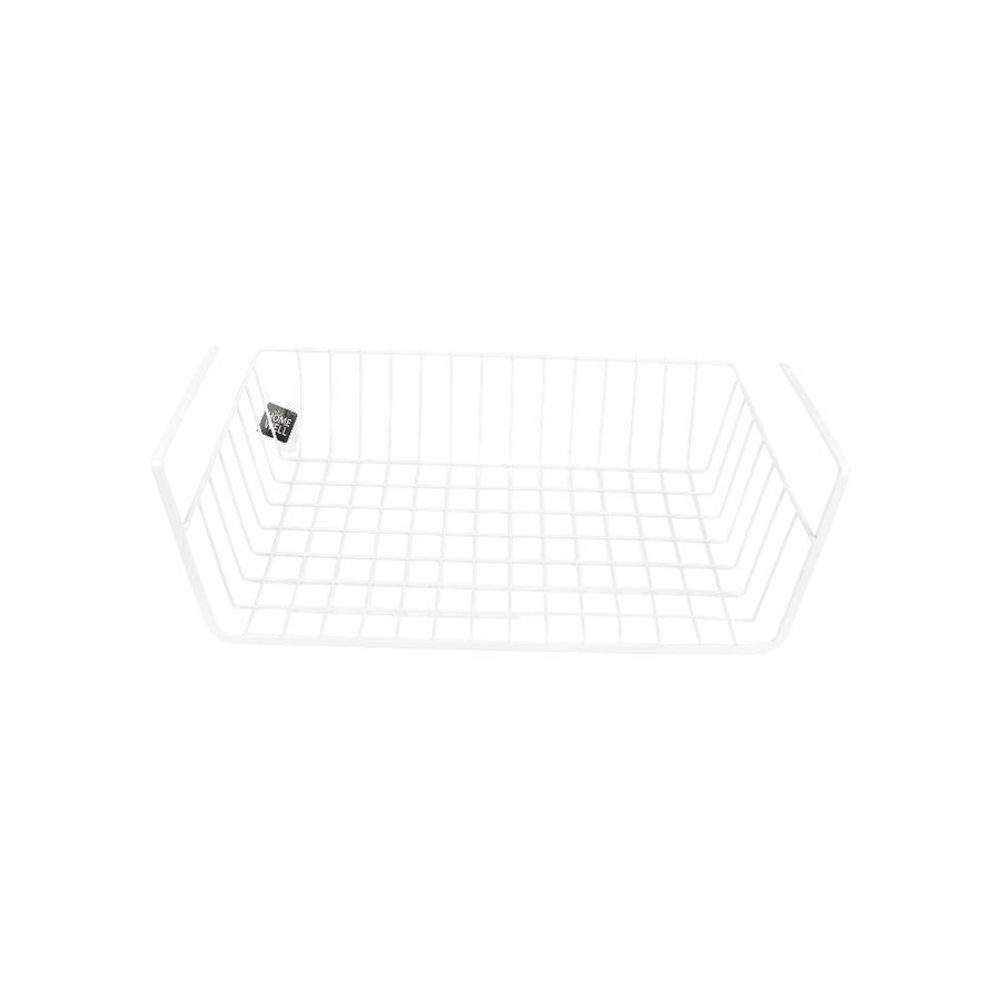 Repisa Metal 40X24.5X14 Cm Home Well Blanco