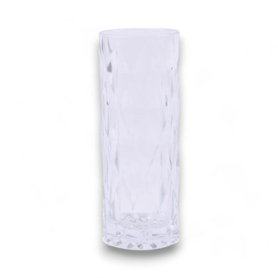 Florero De Vidrio HomeWell 8x20 Cm Transparente