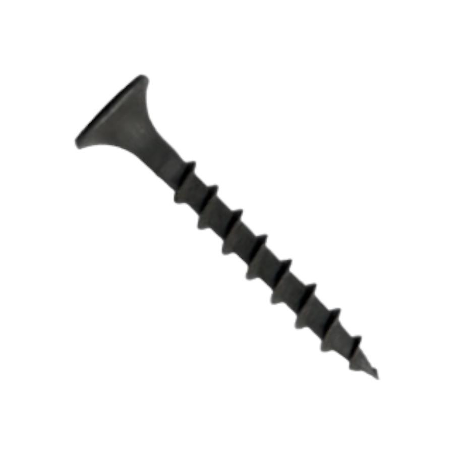 Tornillo Volcanita (Crs) Negro 6 X 1. 5/8" 100 Un