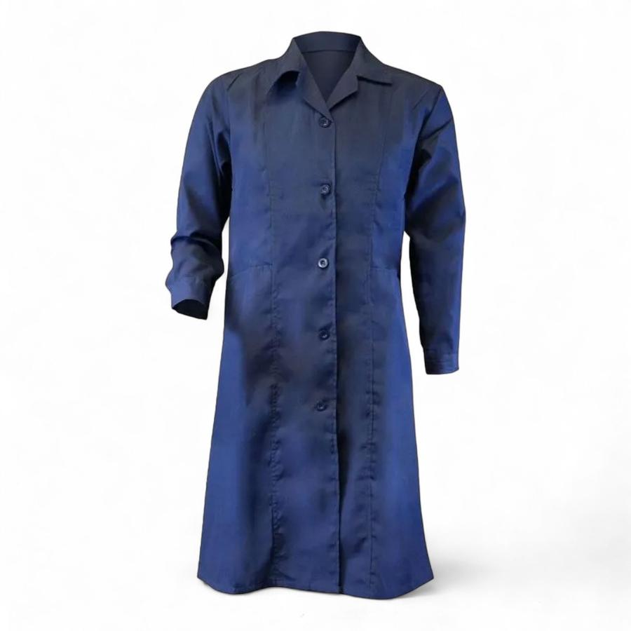 Delantal Tela Poplin Azul