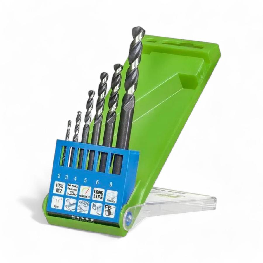 Set 6 Brocas KWB Acero Inoxidable