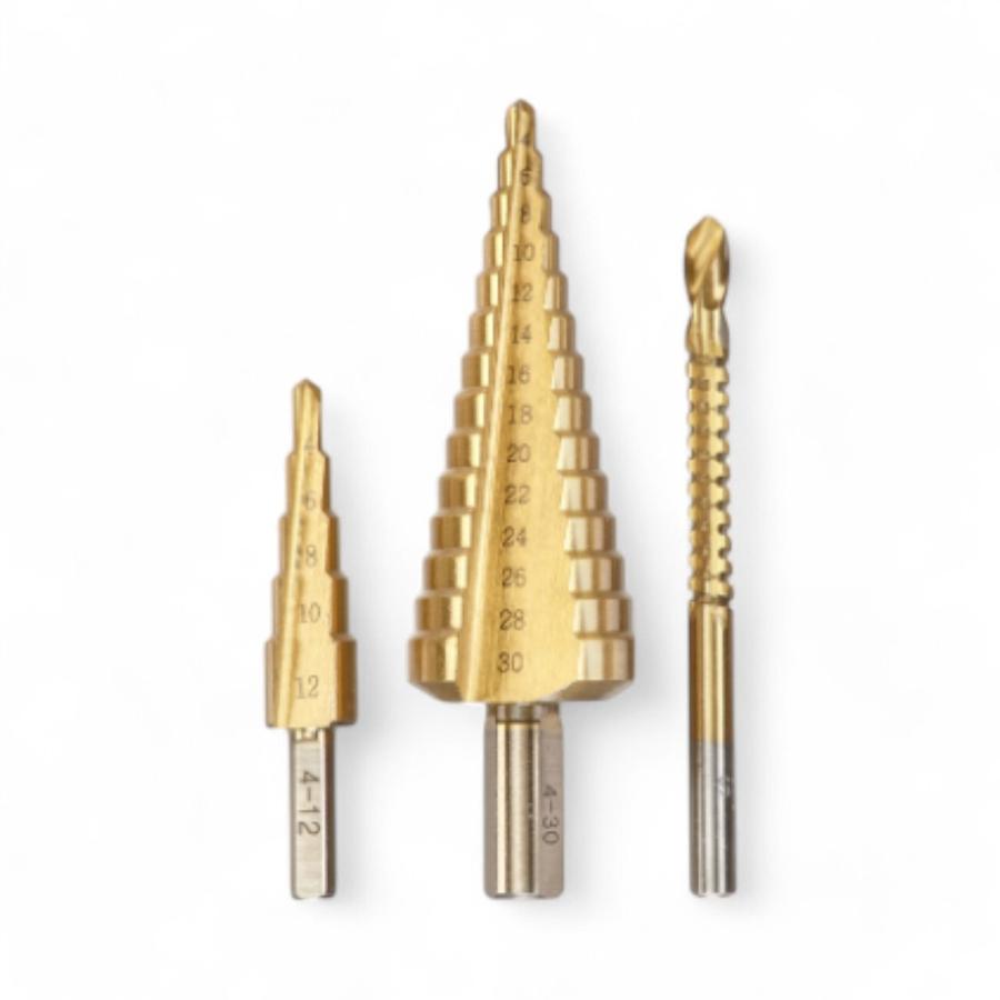 Set 3 Brocas Escalonadas KWB