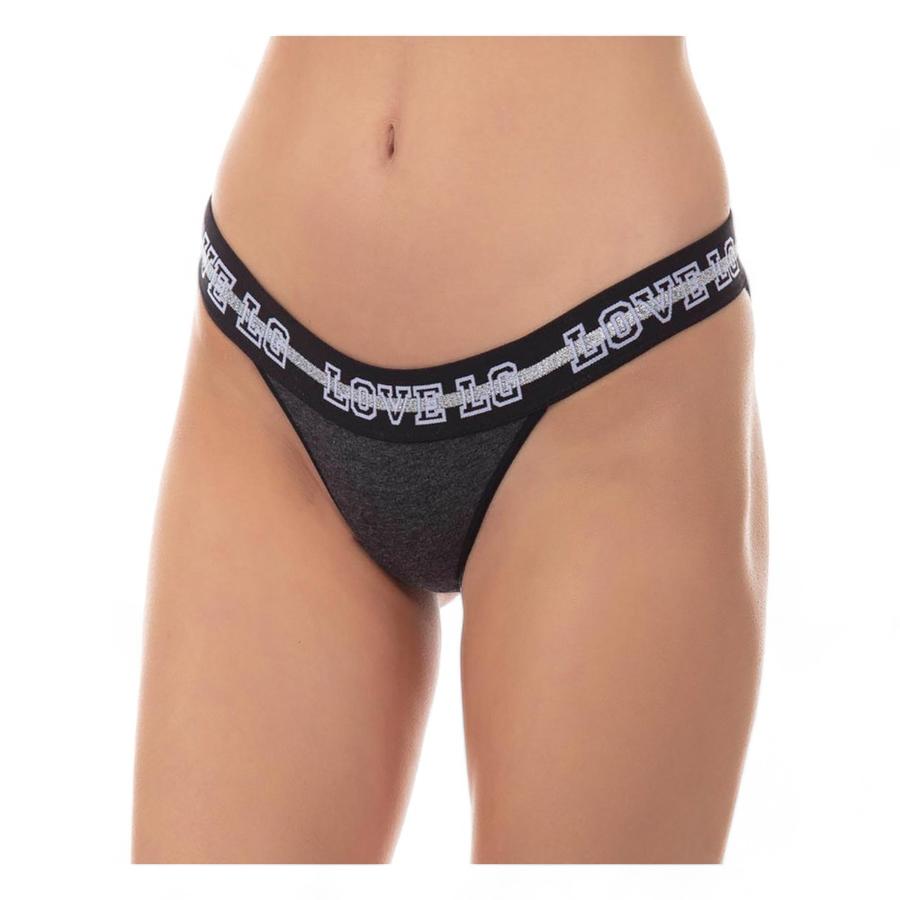 Bikini Algodón Spandex Mujer Lady Genny Negro