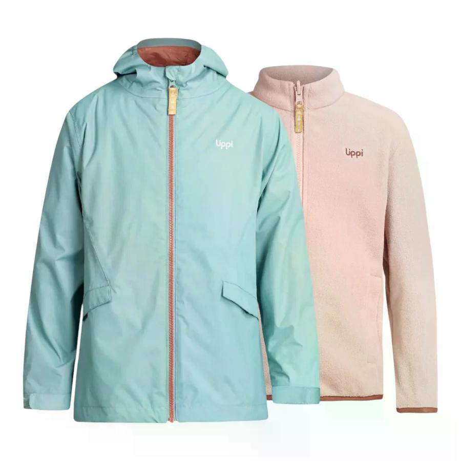 Chaqueta Lippi Niña Snowball Fusion-3 Oscuro/Rosa