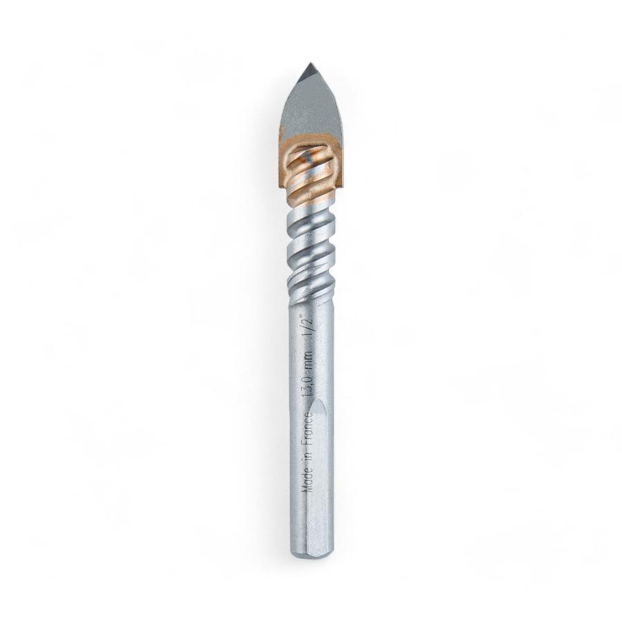 Broca Para Vidrios Y Azulejos Makita 1/2" x 4" Eje 3 Lados