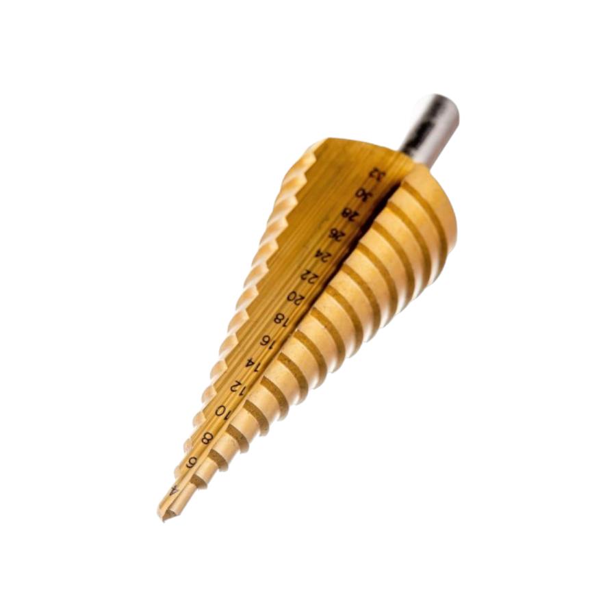 Broca Escalonada 4Mm-32Mm Makita Cubierta Titanio