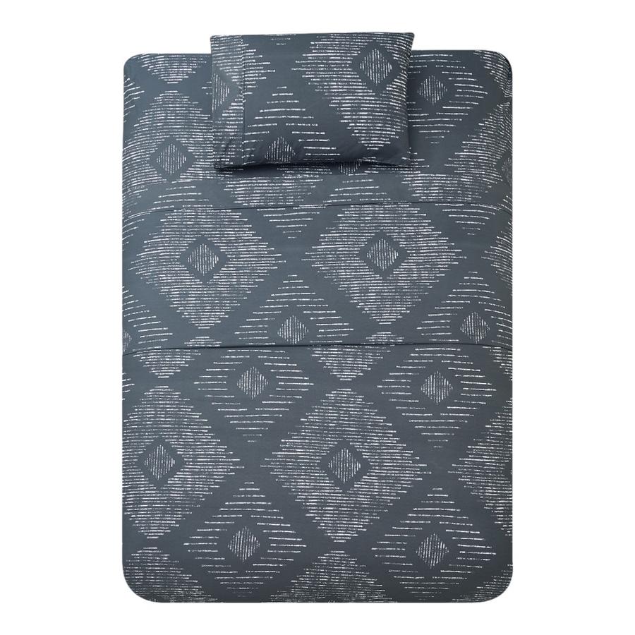Sábanas Estampadas Geometric 1.5 Plazas Matiz
