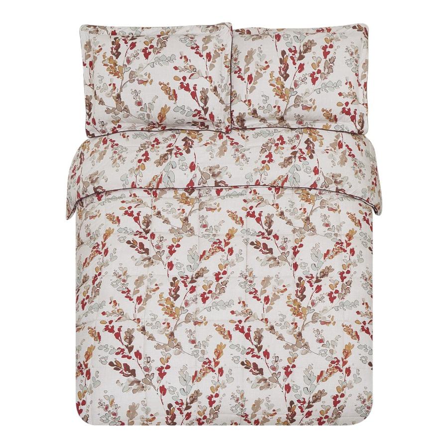 Plumón Estampado Botanic 2.5 Plazas Matiz