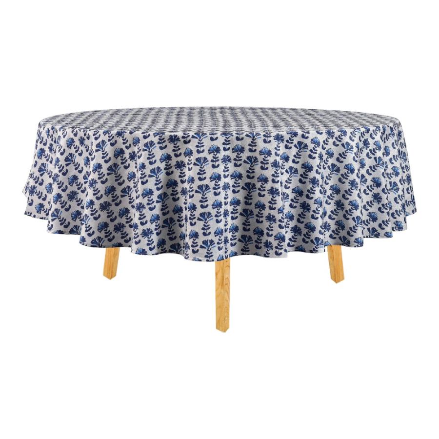 Mantel Redondo Matiz 180 Cm Boho