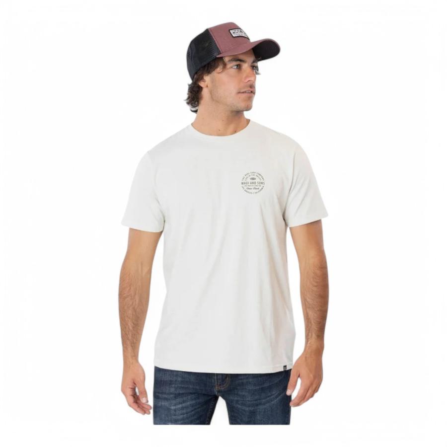 Polera Hombre Maui Breeze Bundle Beige Pálido