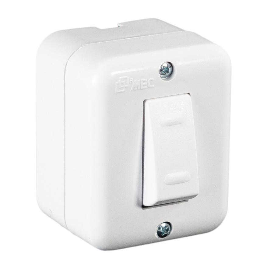 Interruptor Conmutador 9/24 Aris Pro 250V-16A Mec Blanco 